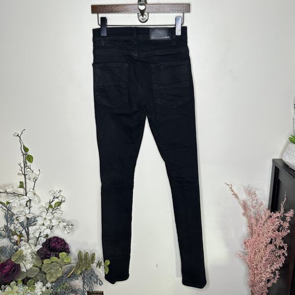 AMIRI Stack Jean Black OD Sz 28 x 34 {3L36} - Picture 3 of 7